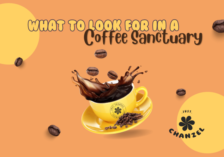 What to look for in a coffee sanctuary just Chanzel blog