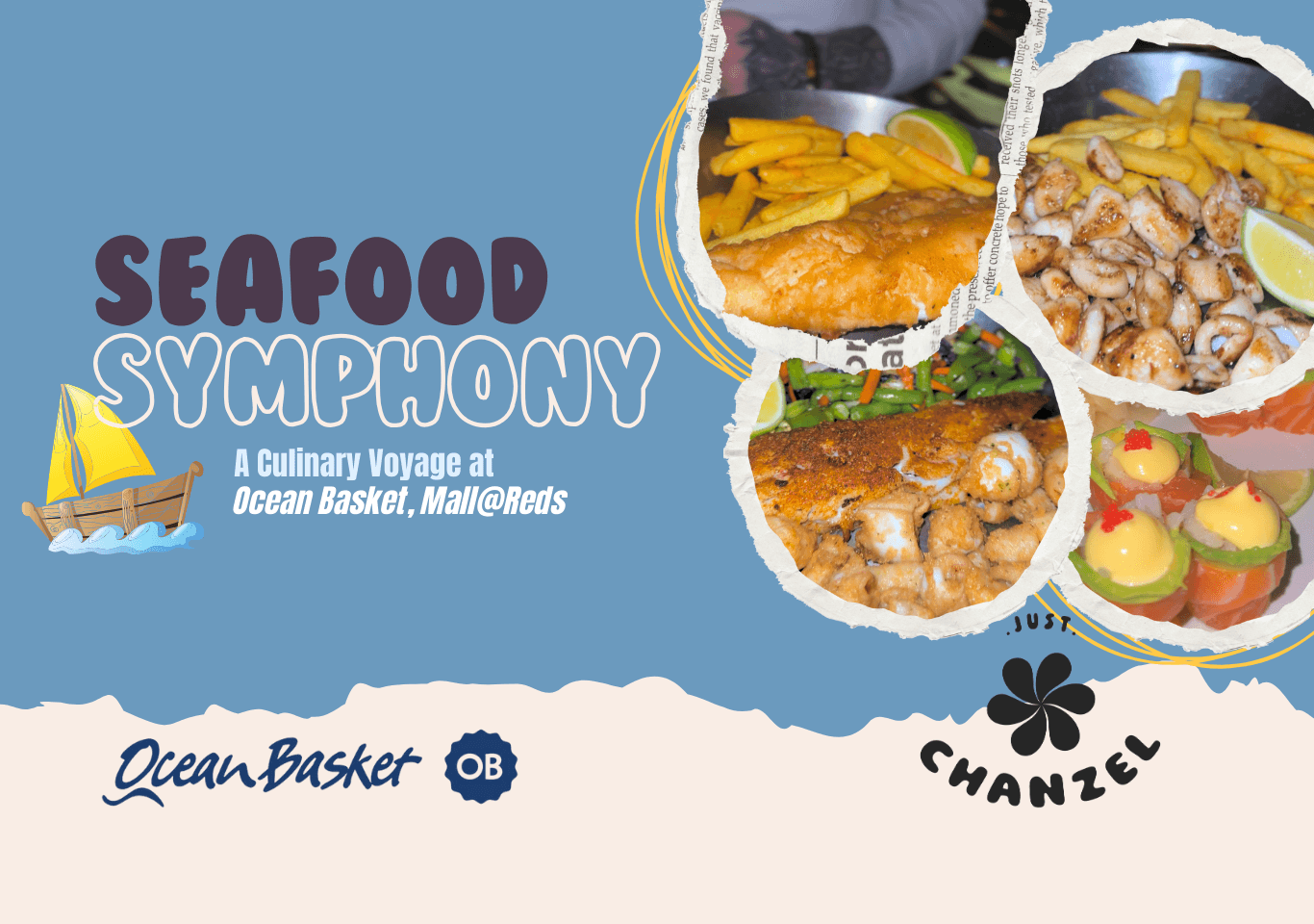 Seafood Symphony, a visit to Ocean Basket blog by just Chanzel