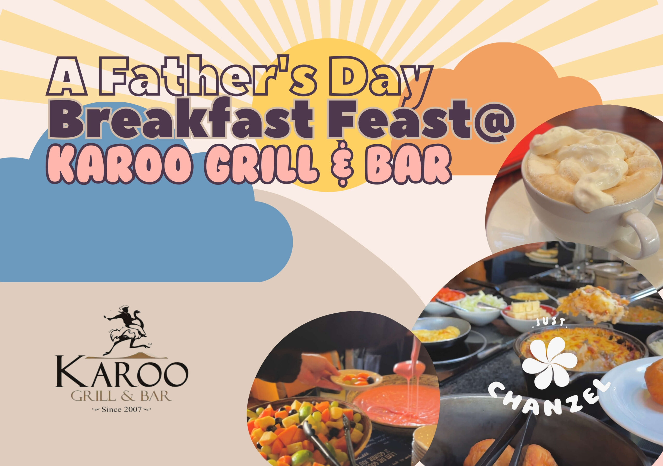 A Fathers Day Breakfast Feast @ Karoo Grill & Bar - just Chanzel blog cover