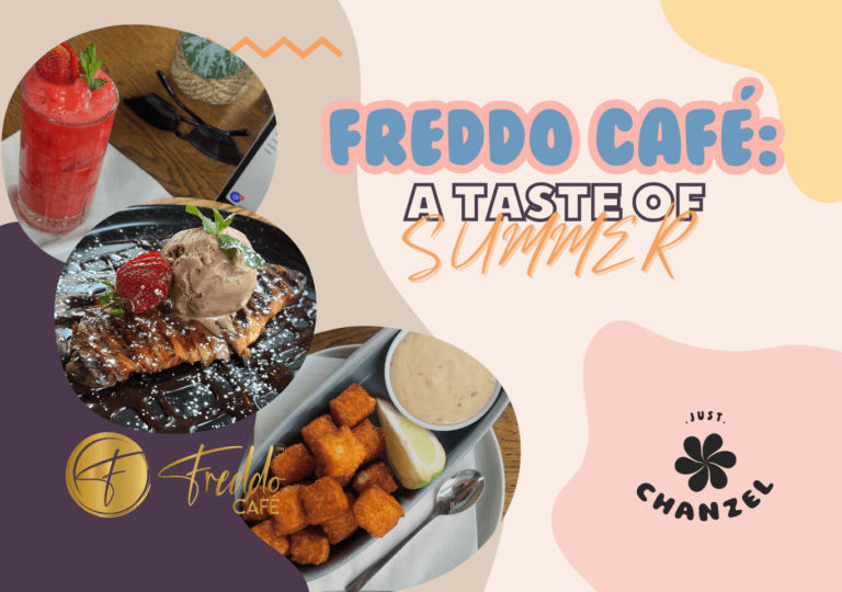 Freddo Café : A taste of summer blog by just Chanzel