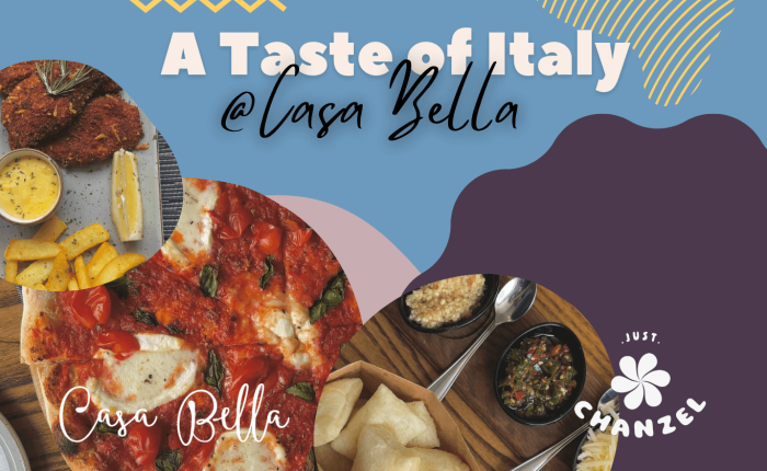 justChanzel blog - Casa Bella: A Taste of Italy