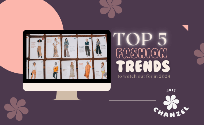 Top 5 Fashion Trends to Watch Out for in 2024 just Chanzel blog